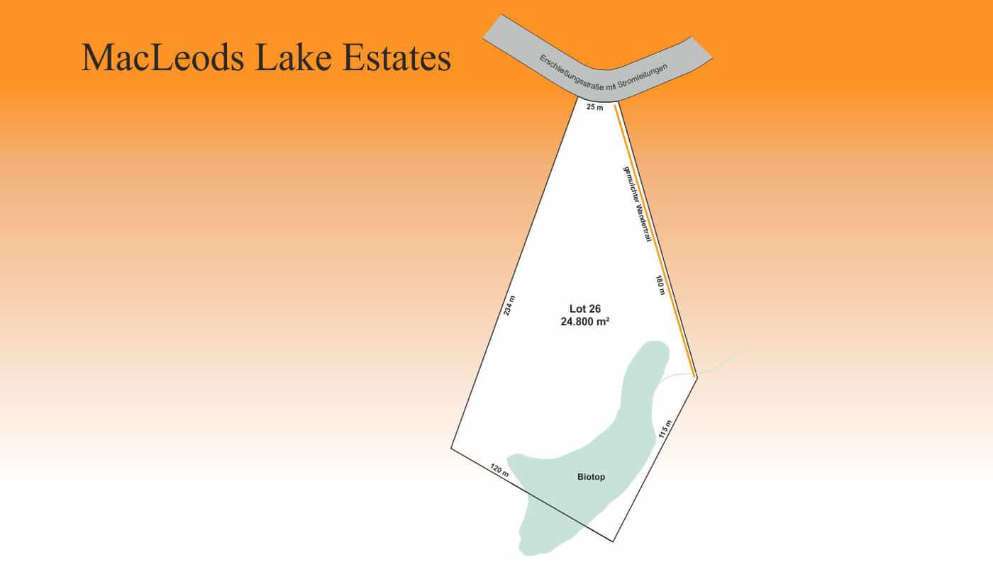 Kanada Grundstücke, Immobilien Kanada, MacLeods Lake Estates Lot 26