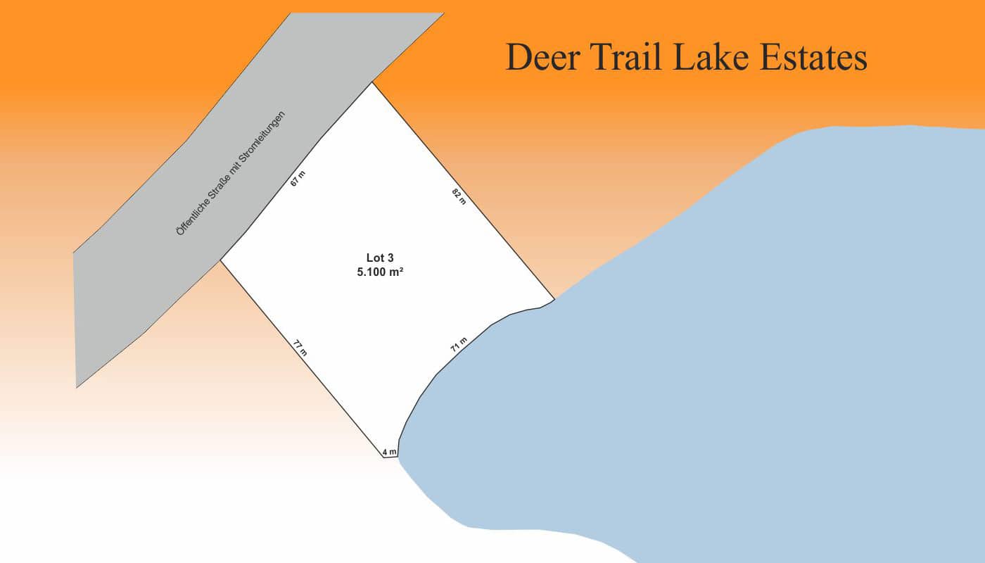 Kanada Grundstücke, Immobilien Kanada, Deer Trail Lake Estates